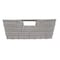 Simplify Shelf Storage Rattan Tote Basket in Grey 25453-GREY - alternate 3